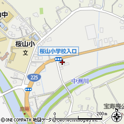 鹿児島県枕崎市桜山町62周辺の地図