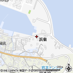 鹿児島県指宿市浜東160周辺の地図