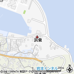 鹿児島県指宿市浜東161周辺の地図