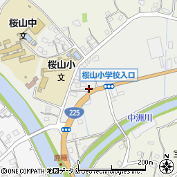 鹿児島県枕崎市桜山町233周辺の地図
