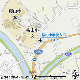 鹿児島県枕崎市桜山町244周辺の地図