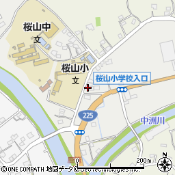 鹿児島県枕崎市桜山町243周辺の地図
