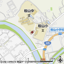 枕崎市　城山センター周辺の地図