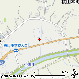 鹿児島県枕崎市桜山町161周辺の地図