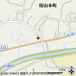 鹿児島県枕崎市桜山町130周辺の地図