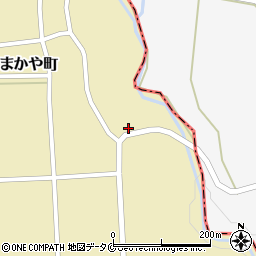 鹿児島県枕崎市まかや町63周辺の地図