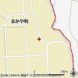 鹿児島県枕崎市まかや町23周辺の地図