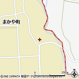 鹿児島県枕崎市まかや町66周辺の地図