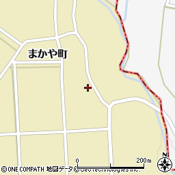 鹿児島県枕崎市まかや町22周辺の地図