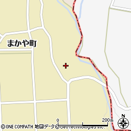 鹿児島県枕崎市まかや町68周辺の地図