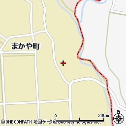 鹿児島県枕崎市まかや町70周辺の地図