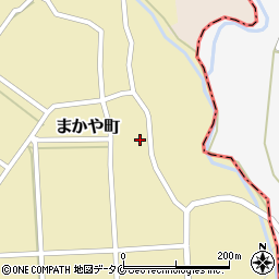 鹿児島県枕崎市まかや町17周辺の地図