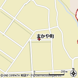 鹿児島県枕崎市まかや町209周辺の地図