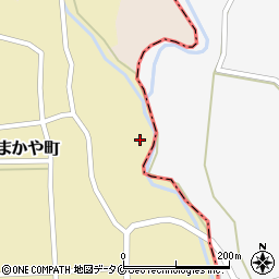 鹿児島県枕崎市まかや町86周辺の地図