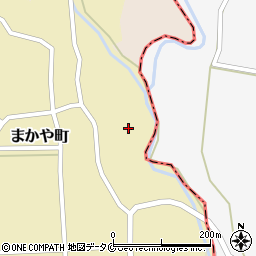 鹿児島県枕崎市まかや町89周辺の地図