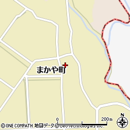 鹿児島県枕崎市まかや町2周辺の地図