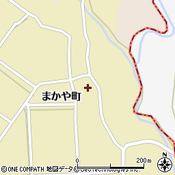 鹿児島県枕崎市まかや町10周辺の地図