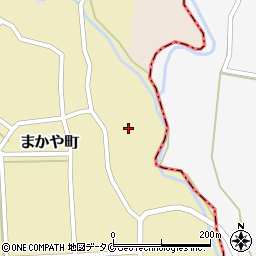 鹿児島県枕崎市まかや町95周辺の地図