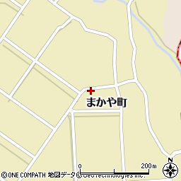 鹿児島県枕崎市まかや町207周辺の地図