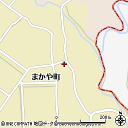 鹿児島県枕崎市まかや町6周辺の地図