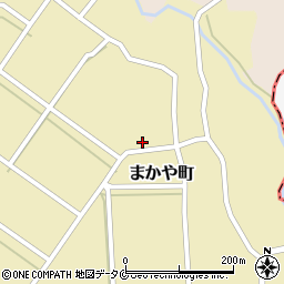 鹿児島県枕崎市まかや町197周辺の地図