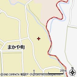 鹿児島県枕崎市まかや町102周辺の地図