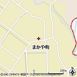 鹿児島県枕崎市まかや町196周辺の地図