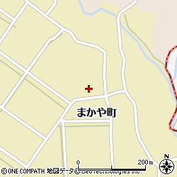 鹿児島県枕崎市まかや町195周辺の地図