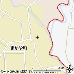 鹿児島県枕崎市まかや町107周辺の地図