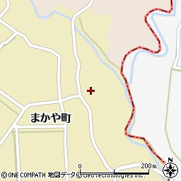 鹿児島県枕崎市まかや町106周辺の地図