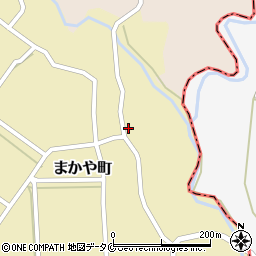 鹿児島県枕崎市まかや町105周辺の地図