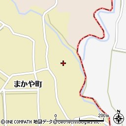 鹿児島県枕崎市まかや町108周辺の地図