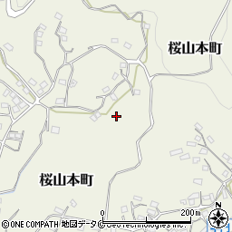 鹿児島県枕崎市桜山本町周辺の地図