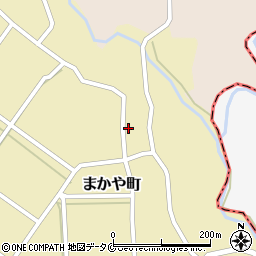 鹿児島県枕崎市まかや町167周辺の地図