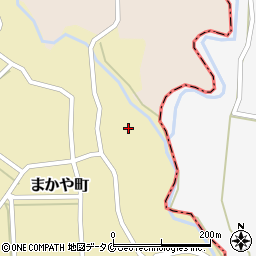 鹿児島県枕崎市まかや町112周辺の地図