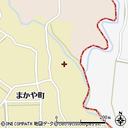 鹿児島県枕崎市まかや町111周辺の地図