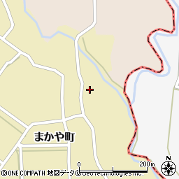 鹿児島県枕崎市まかや町123周辺の地図