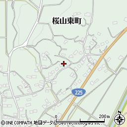 鹿児島県枕崎市桜山東町周辺の地図