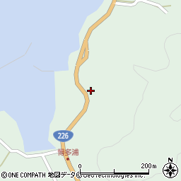 鹿児島県南さつま市坊津町久志1951周辺の地図