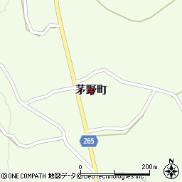 〒898-0098 鹿児島県枕崎市茅野町の地図