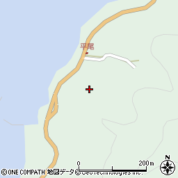 鹿児島県南さつま市坊津町久志2005周辺の地図