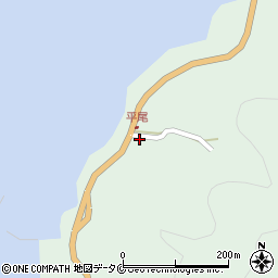 鹿児島県南さつま市坊津町久志1998周辺の地図