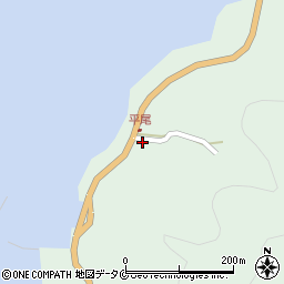 鹿児島県南さつま市坊津町久志1998周辺の地図