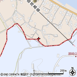 鹿児島県鹿児島市喜入生見町2964-3周辺の地図