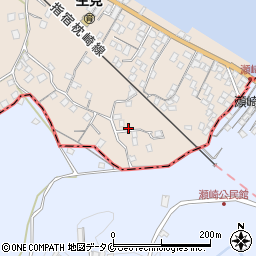 鹿児島県鹿児島市喜入生見町2933周辺の地図