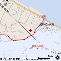 鹿児島県鹿児島市喜入生見町2893周辺の地図