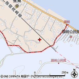 鹿児島県鹿児島市喜入生見町2906周辺の地図