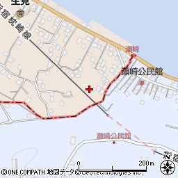 鹿児島県鹿児島市喜入生見町2892-1周辺の地図