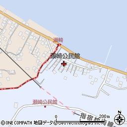 瀬崎公民館周辺の地図