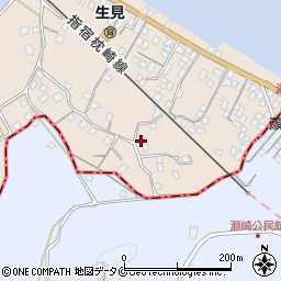 鹿児島県鹿児島市喜入生見町2936周辺の地図